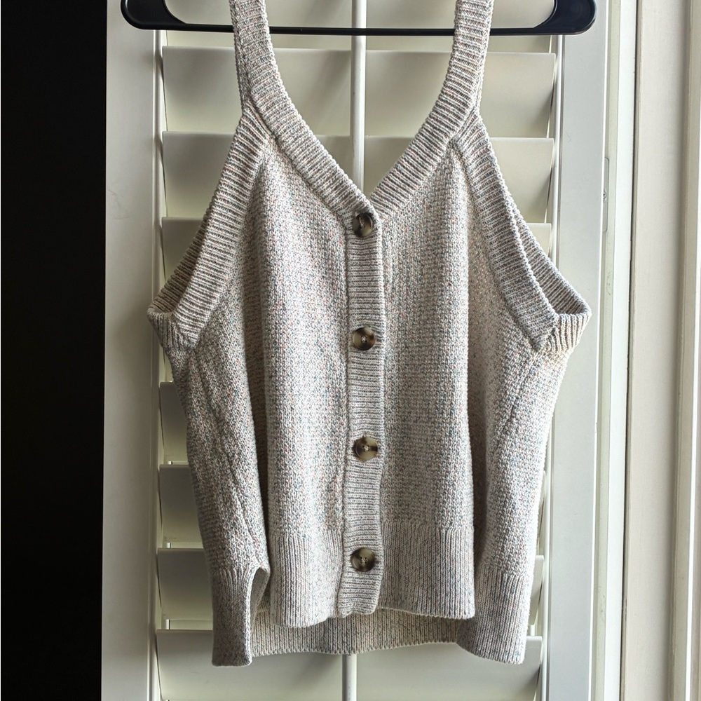 Madewell Speckled Cotton Knit Tank